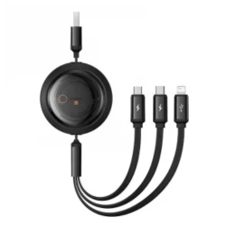 Baseus Free2Draw Retractable Crystal Fast Charging Data Cable