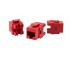 BELDEN AX104190 Red Cat6 RJ45 Modular Jack for Face Plate