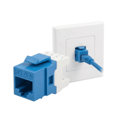 BELDEN AX104193 Cat 6 Blue UTP Modular For Face Plate