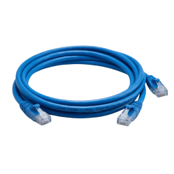 BELDEN C6P9106001M Cat6 Blue Patch Cord 1 Meter