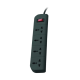 Belkin F9E400zb1.5MGRY 3 Pin 4 Port Grey Power Strip