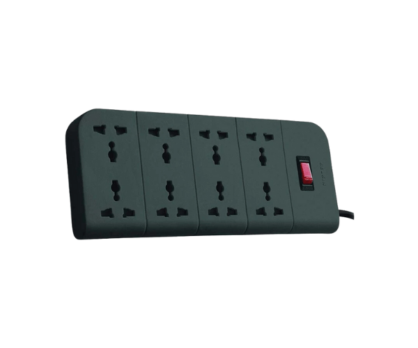 Belkin F9E800ZB2M-GRY 3 Pin 8 Port Grey Power Strip