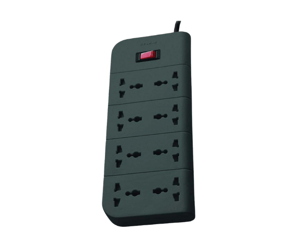 Belkin F9E800ZB2M-GRY 3 Pin 8 Port Grey Power Strip