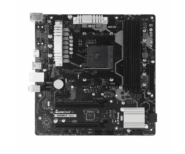 Biostar B450MX-S DDR4 AMD Motherboard