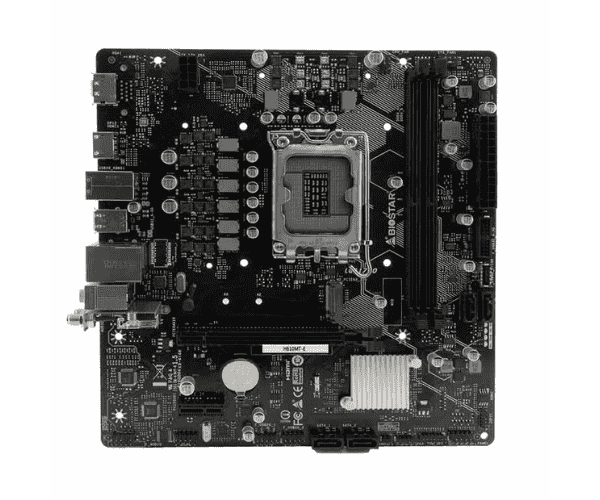 Biostar H610MT-E DDR4 LGA1700 Motherboard