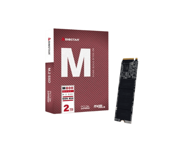 Biostar M800 2TB PCIe Gen4 NVMe M.2 2280 Internal SSD