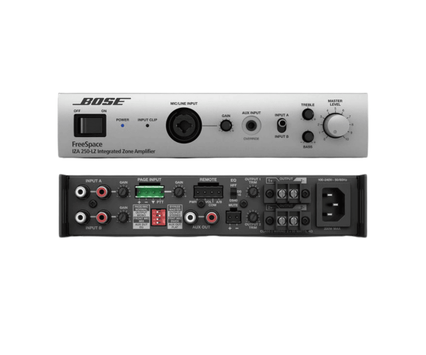 Bose FreeSpace IZA 250‑LZ Integrated Zone PA Amplifier