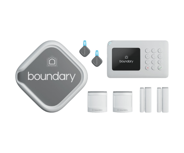 Boundary Smart Home Alarm Bundle Z Wave Wireless With Syren+Hub+Sensors