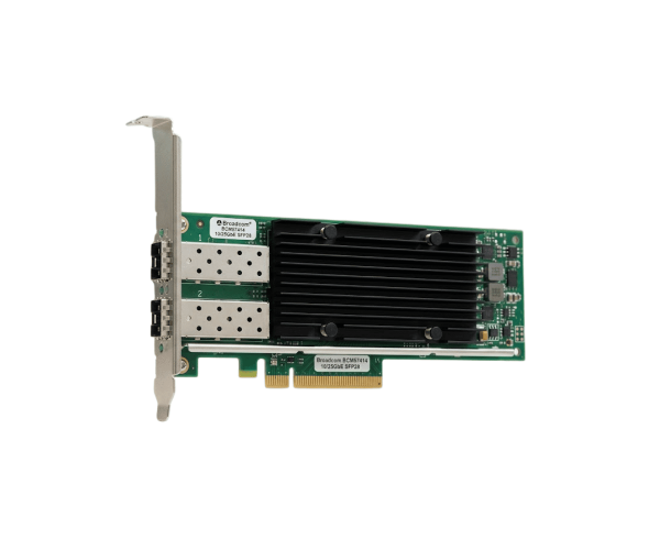 Broadcom BCM57414 Dual-Port 10/25GbE SFP28 Network Adapter