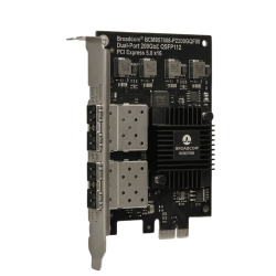 Broadcom BCM957608-P2200GQF00 200GbE Dual-Port QSFP112 Network Adapter