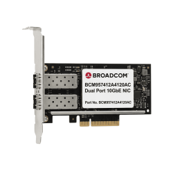 Broadcom BCM957412A4120AC Dual Port 10GbE PCIe NIC Adapter