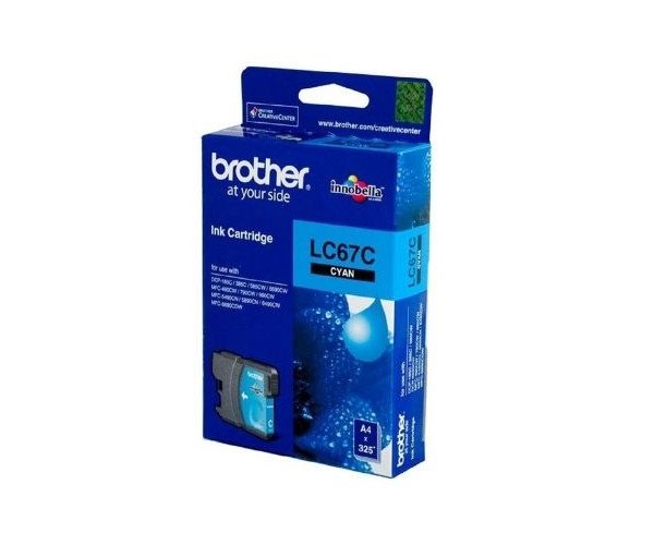 Brother LC67C Cyan Ink Cartridge