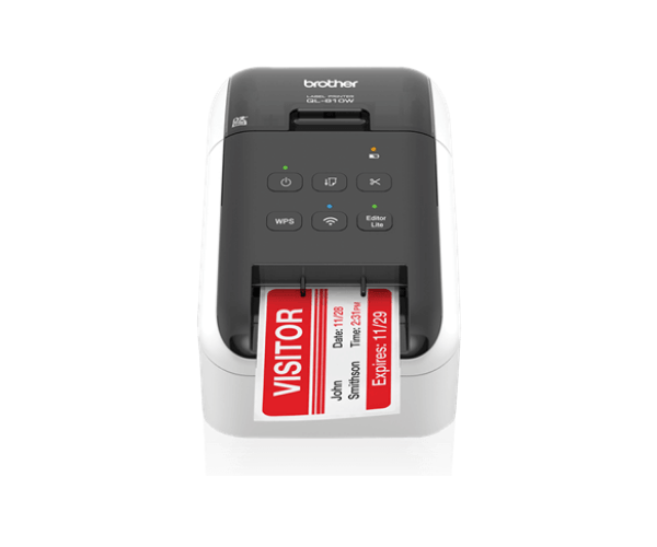 Brother QL-810W Ultra-fast Label Printer with Wireless Networking
