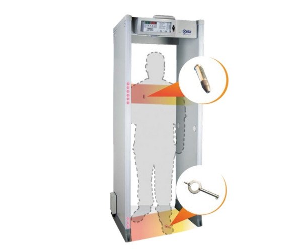 CEIA SMD 600 Plus-MI2 Multi-Sensor Archway Metal Detector Gate