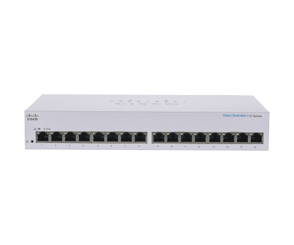 Cisco CBS110-16T 16-Port Gigabit Unmanaged Switch