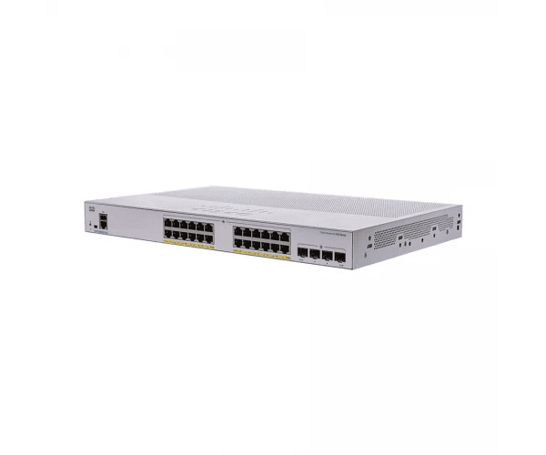 Cisco CBS350-24FP-4G-EU 24-Port Gigabit Full PoE Managed Switch