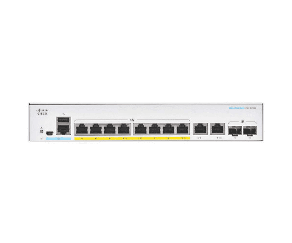 Cisco CBS350-8P-2G-EU 8-Port Gigabit PoE Managed Switch