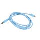 Cisco Compatible Blue USB Console Cable, 6ft, (CAB-CONSOLE-USB)