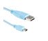 Cisco Compatible Blue USB Console Cable, 6ft, (CAB-CONSOLE-USB)