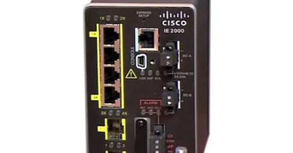 Cisco Router 2000 Cisco IE-2000-4TS-G-B Industrial Ethernet 2000 Series Switch