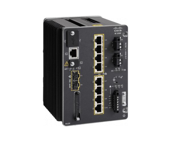 Cisco IE-3300-8T2S-E Catalyst IE3300 with 8 GE Copper and 2 GE SFP Modular