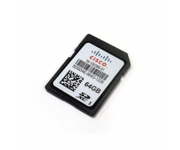 Cisco UCS-SD-64G-S 16-100386-01 64GB CF SD Card