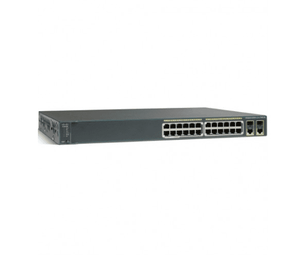 Cisco WS-C2960+24TC-L Catalyst 24-Port 10/100 Ethernet Switch
