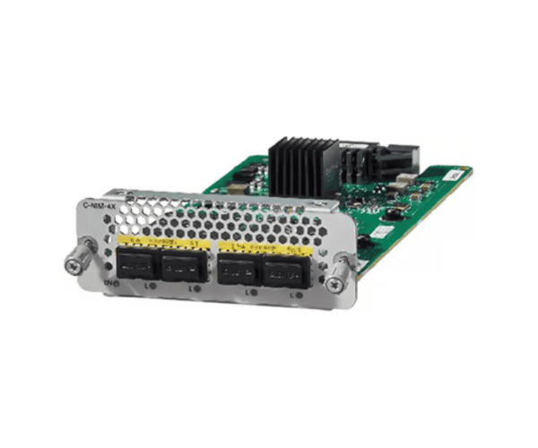 Cisco C-NIM-4X LAN/WAN Module with 4x SFP/SFP+ Ports