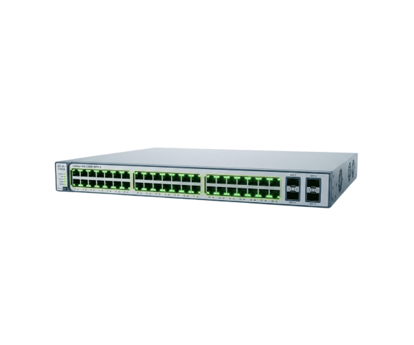 Cisco Catalyst WS-C3560-48PS-S 48-Port PoE Managed Switch