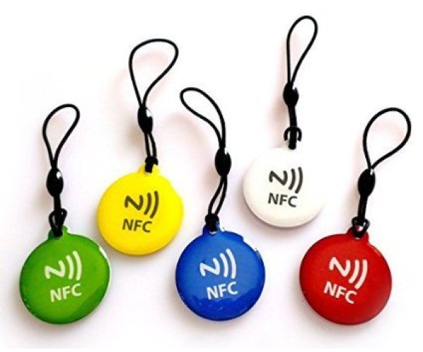 RFID Colorful Morden Epoxy Key Tag