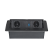 Conference Table Pop Up Schuko Socket With USB-A/C Charging and Switch