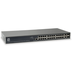 Levelone GEP-2681 26-Port Network POE Switch