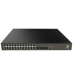 Levelone GEL-2871 28-Port Network POE Switch