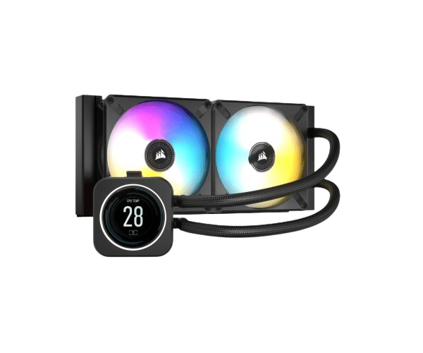 Corsair iCUE H100i ELITE LCD Display 240mm Liquid CPU Cooler