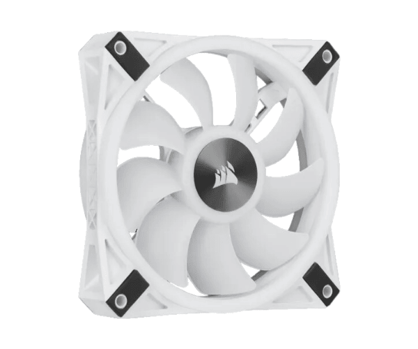 Corsair iCUE QL120 RGB 120mm PWM White Single Case Fan