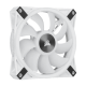 Corsair iCUE QL120 RGB 120mm PWM White Case Fan Triple Fan Kit with Lighting Node CORE