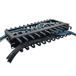 COTE CWM-1UFRP 1U Front Rear Plastic Wire Manager