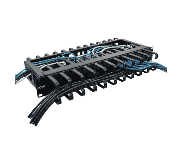 COTE CWM-1UFRP 1U Front Rear Plastic Wire Manager