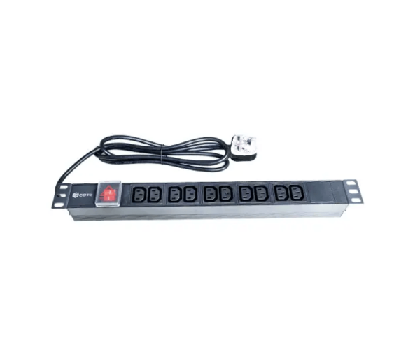 Cote CPDU-1U-10C13-13AMP 13AMP 10-Port Back-to-Back PDU