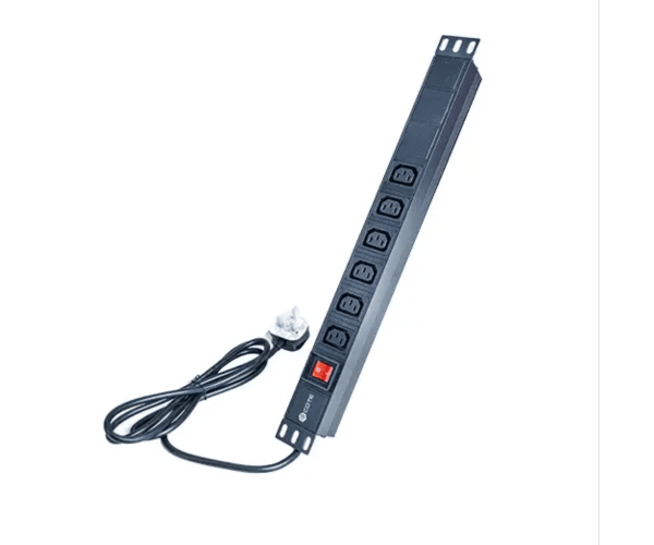 Cote CPDU-1U-6C13-13AMP 6-Port C13 2-meter cable PDU