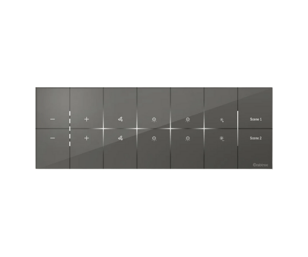 Crabtree Smart Switch 2 Fan 4 ON/OFF 1 Dimmer 2 Scene