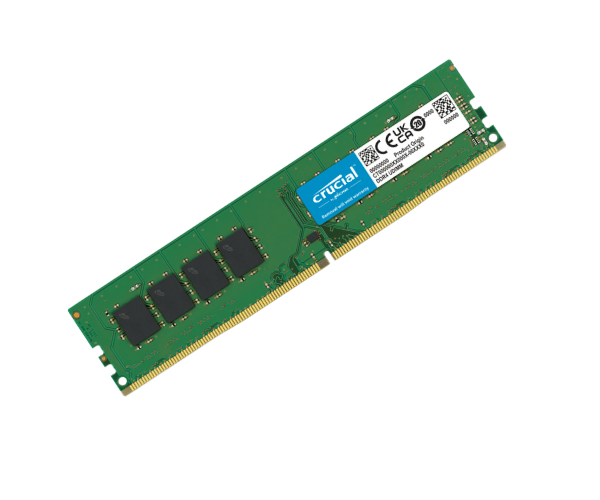 Crucial 4GB DDR4-2400 UDIMM Desktop RAM
