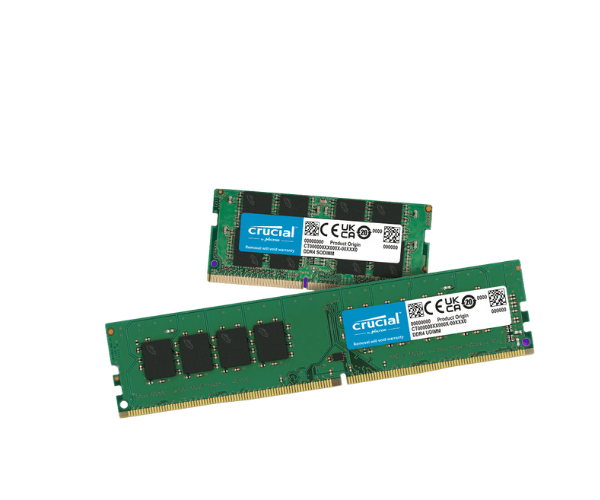 Crucial 8GB DDR4-3200 SODIMM Desktop RAM