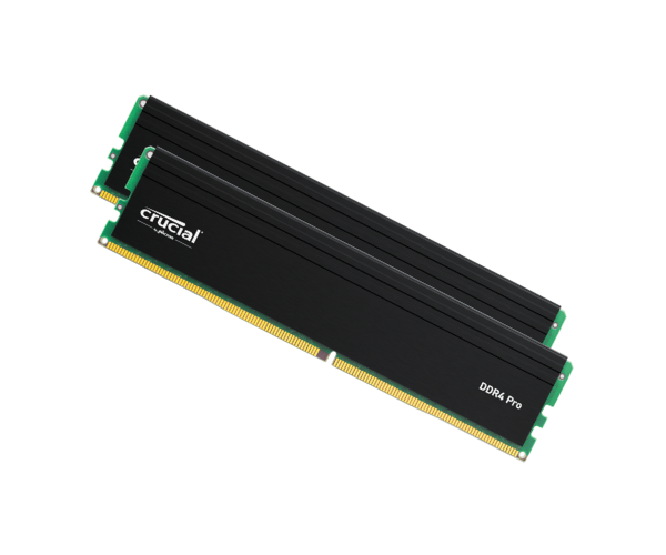 Crucial Pro 64GB Kit DDR4-3200 UDIMM Desktop RAM