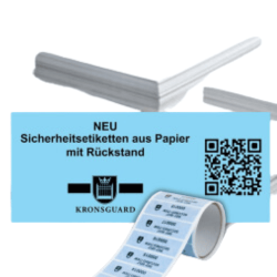 Customized Paper Security Labels Eco Lab