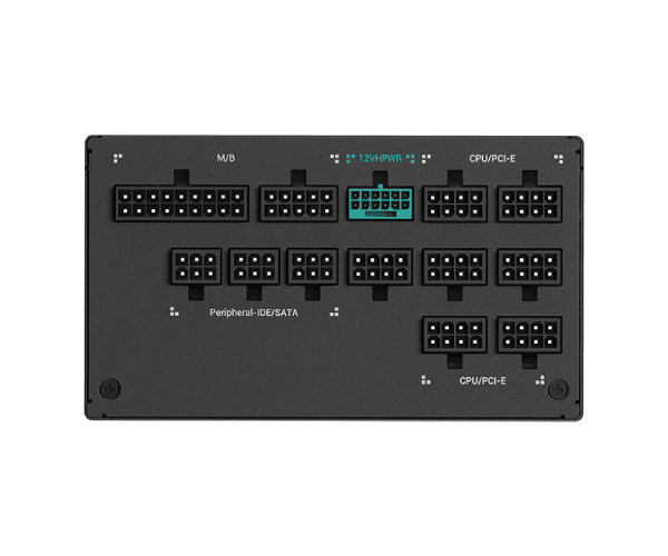 DeepCool PX1000P 1000 Watt 80 Plus Platinum Fully Modular Power Supply