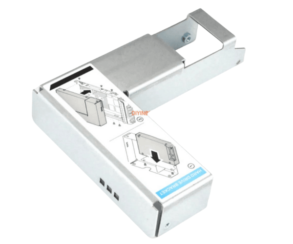 Dell 9W8C4 3.5" to 2.5" Caddy Adapter for PowerEdge R710, R720, R730, R520 (F238F, KG1CH)