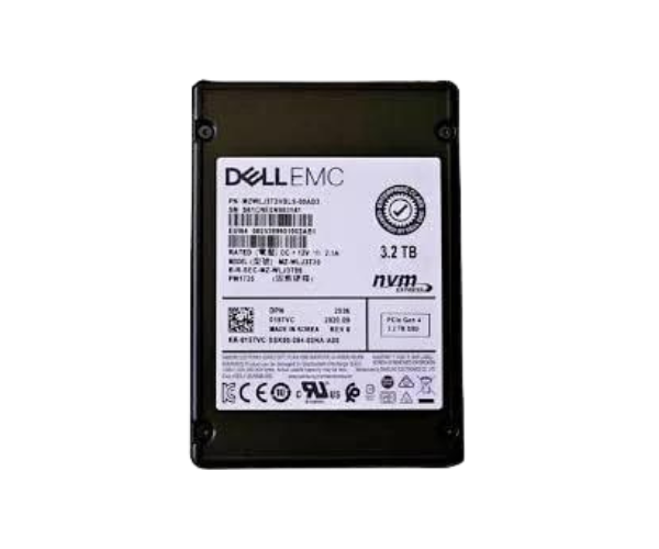Dell EMC 3.2TB NVMe SSD (MZPLJ3T2HBJR-00007) for Dell Servers