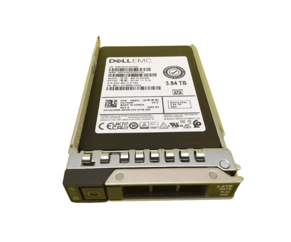 Dell EMC 3.84TB SATA MZ7L33T8HBNA-00B7C (PM897) Datacenter SSD