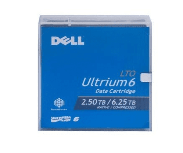Dell 3W22T LTO-6 Ultrium Data Cartridge 2.50TB / 6.25TB